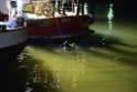 Havarie Wassereinbruch Motorraum beim Schiff Koeln Niehl Niehler Hafen P369